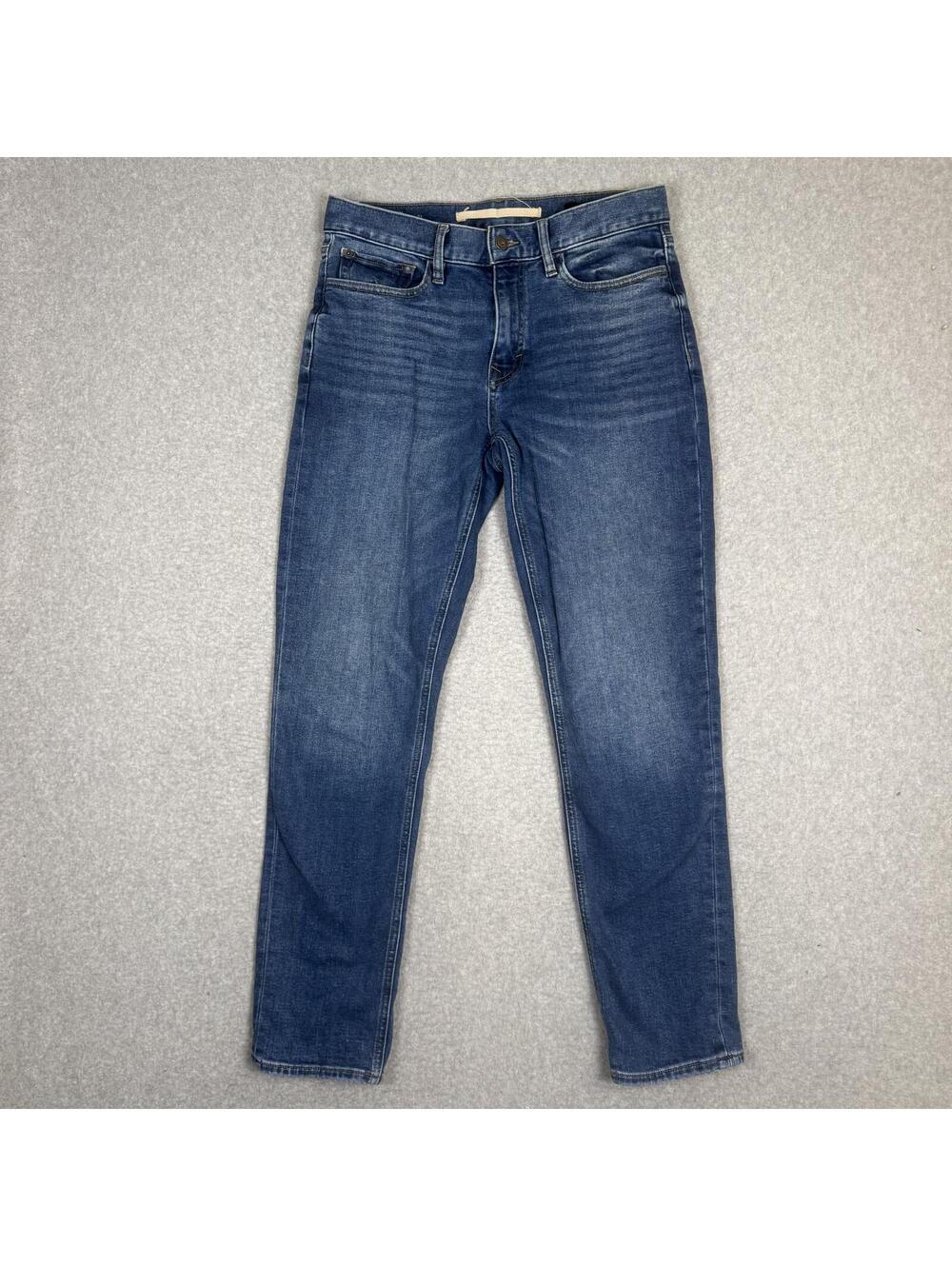 Banana Republic Men's Size 31x32 Slim Fit Blue Jeans Ankle Length